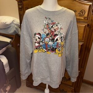 Disney Mickey and Friends Christmas Crewneck Sweatshirt